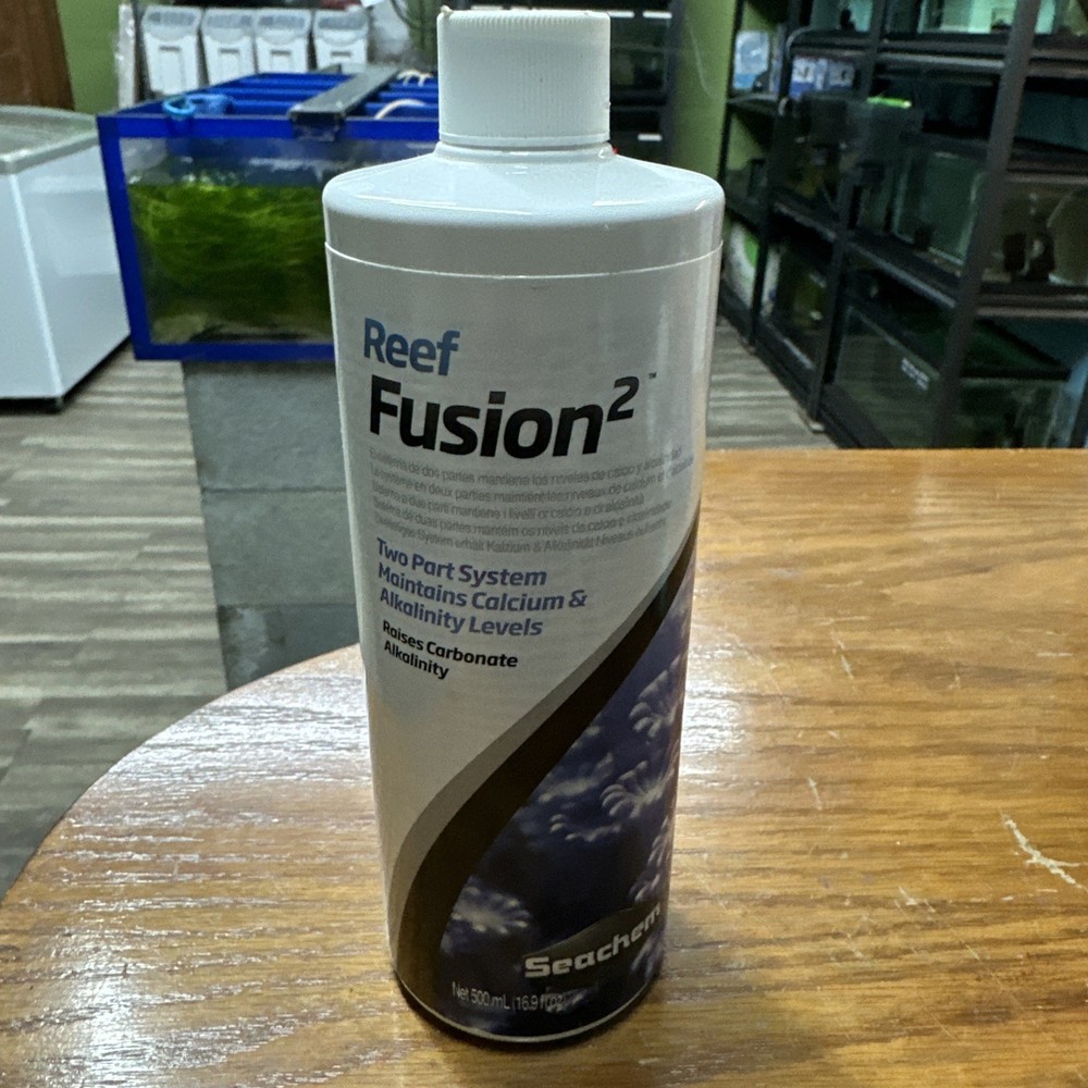 Reef Fusion "2" Two Part Calcium/Buffer System (500 mL) - Seachem