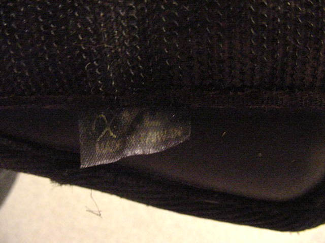 ThinLine Padded Hoof Protector Boot XL Black Hook & Loop Closure