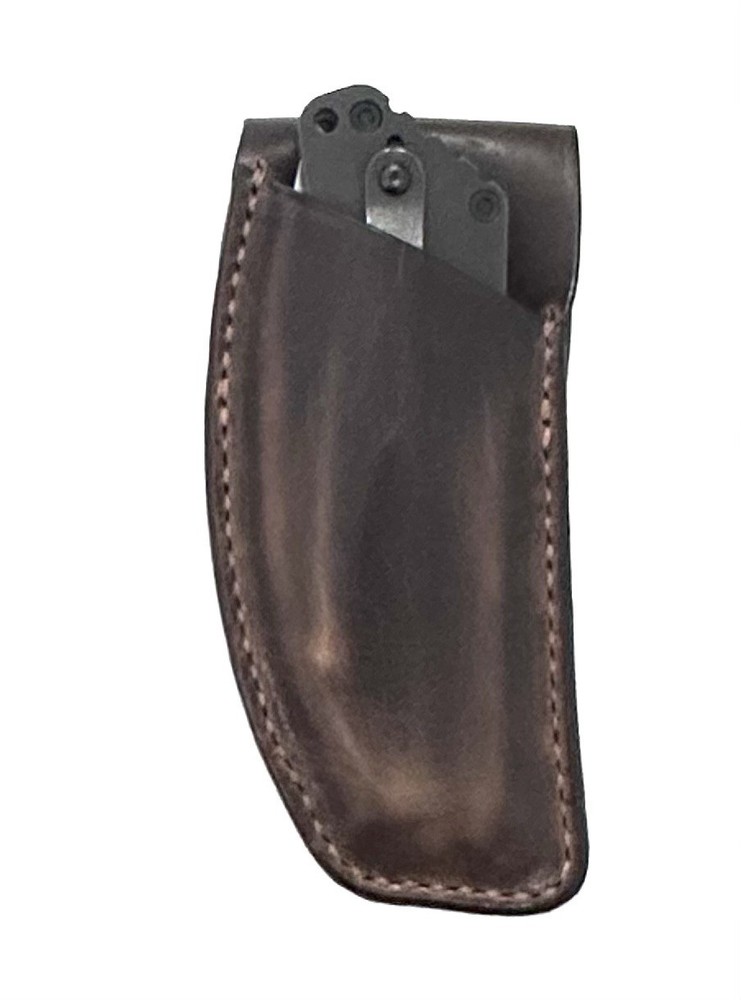 Strider SMF Leather Belt Sheath Handcrafted