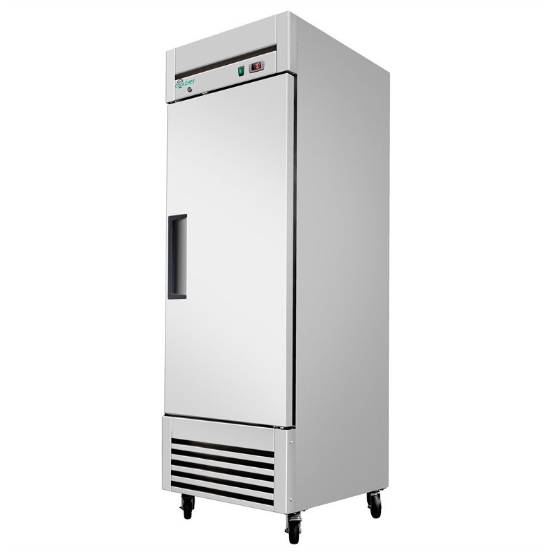 27″ Reach-In Commercial Refrigerator Digital Thermostat NSF Certified 23 Cu. Ft