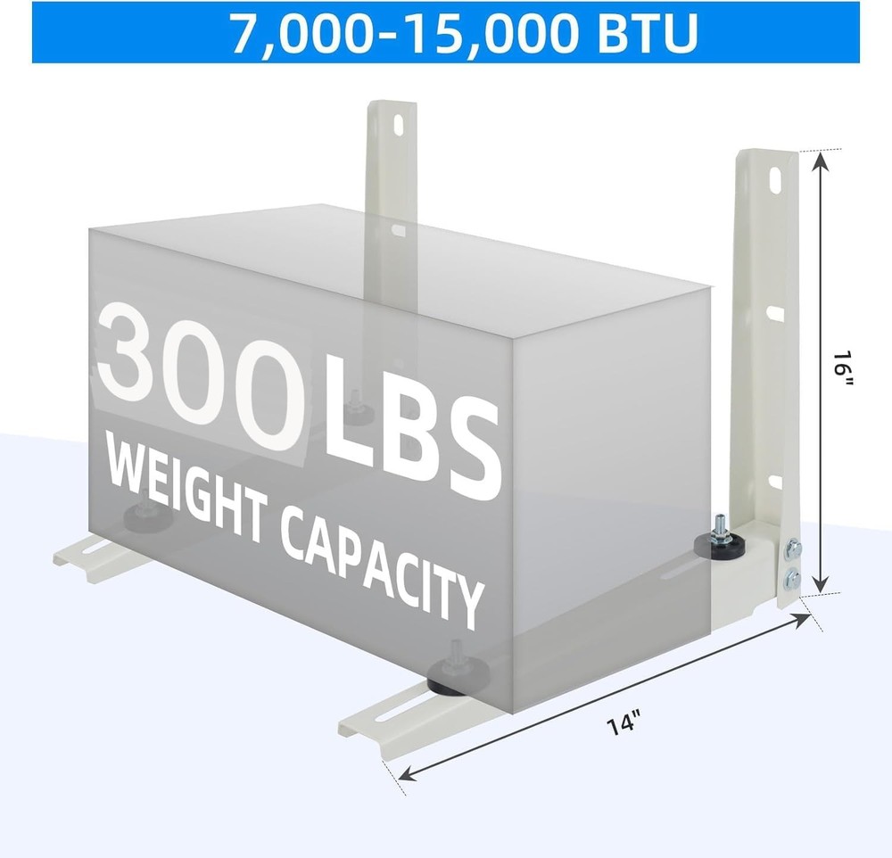 Mini Split Wall Mounting Bracket for AC/Heating System Unit 7000-15000