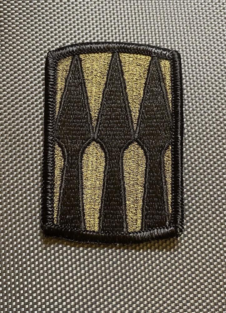 U.S. Army 3rd Support Brigade Subdued Patch NOS