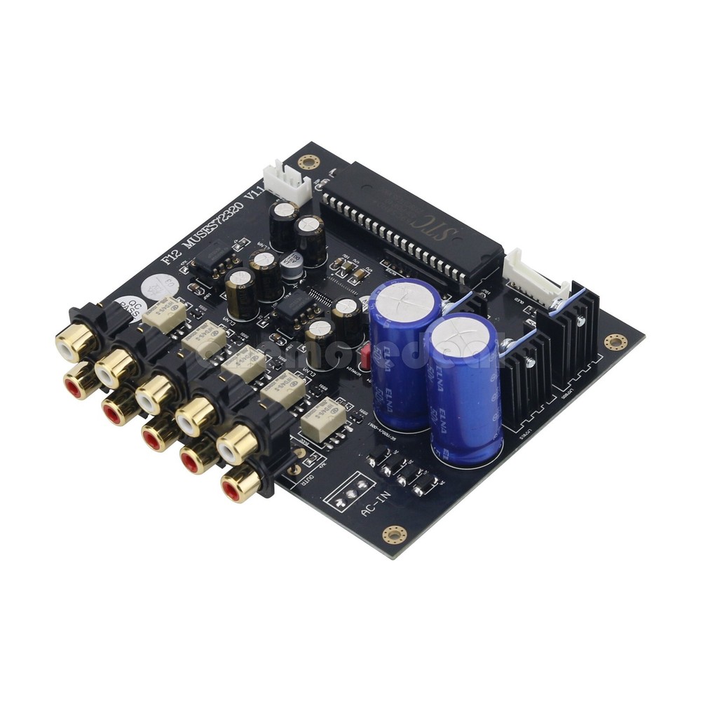 F12 MUSES72320 Enthusiasts Level Preamplifier Board Volume Controller IR Control