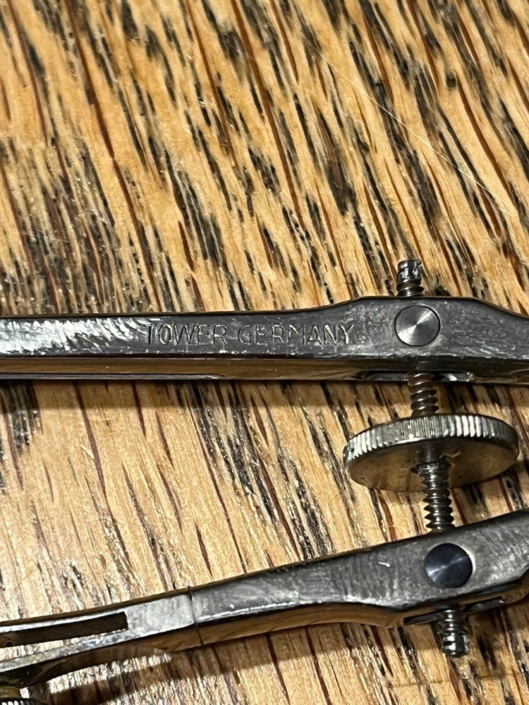 vintage German drafting tool kit