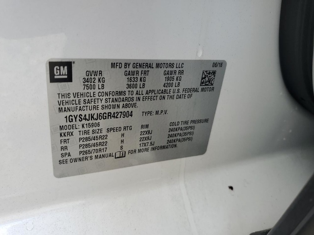 ESCALAESV 2016 Glove Box 4888349