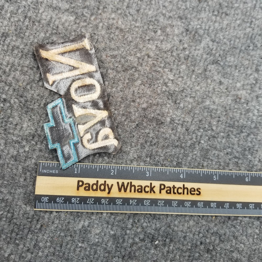 Vintage Chevrolet Nova Patch Car Auto Chevy Damaged threads