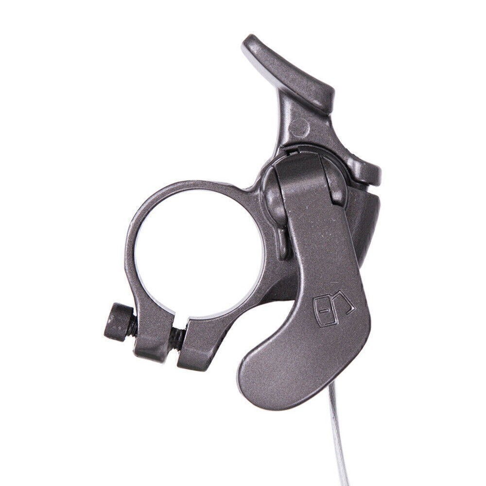 Front Fork Remote Contorl Lockout Lever w/Inner Cable Gray Bicycle Accessory co
