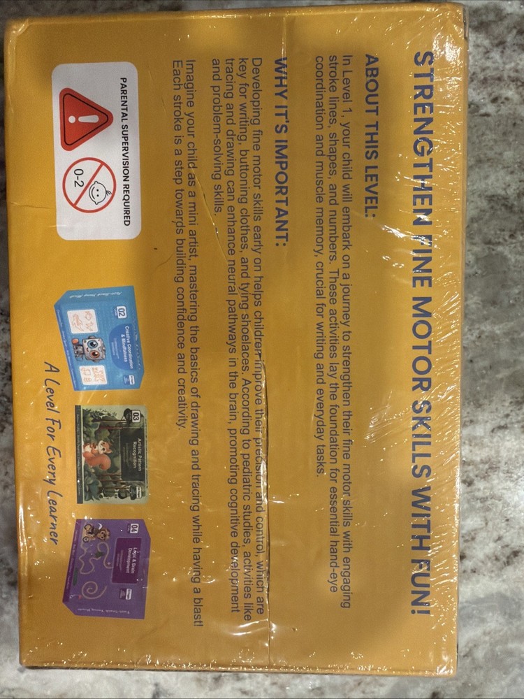 Little Curious Minds ScribbleSmart Workbook Level 1 Motor Skill & Basics Mastery