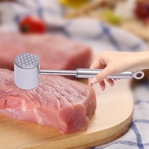 Heavy Duty Meat Hammer 304 Stainless Steel Dishwasher Safe Meat Tenderizer