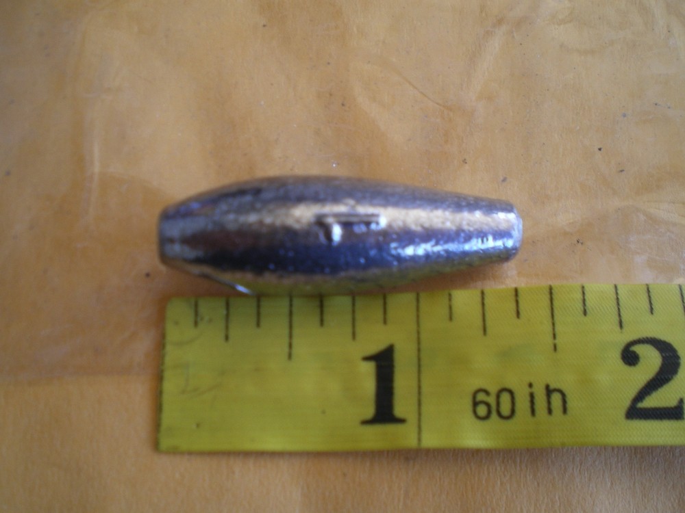 25 PCS. LURE BODIES/SLIP SINKER TROLLING SHAPE, 1 OZ. "MAKE SPINNERS"