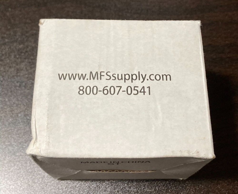 MFS Supply Polished Brass Deadbolt w/2 keys - Keycode 35241
