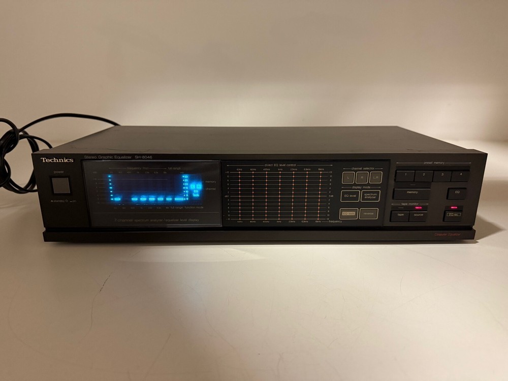 Technics SH - 8046 Stereo Graphic Equalizer - Sold as is