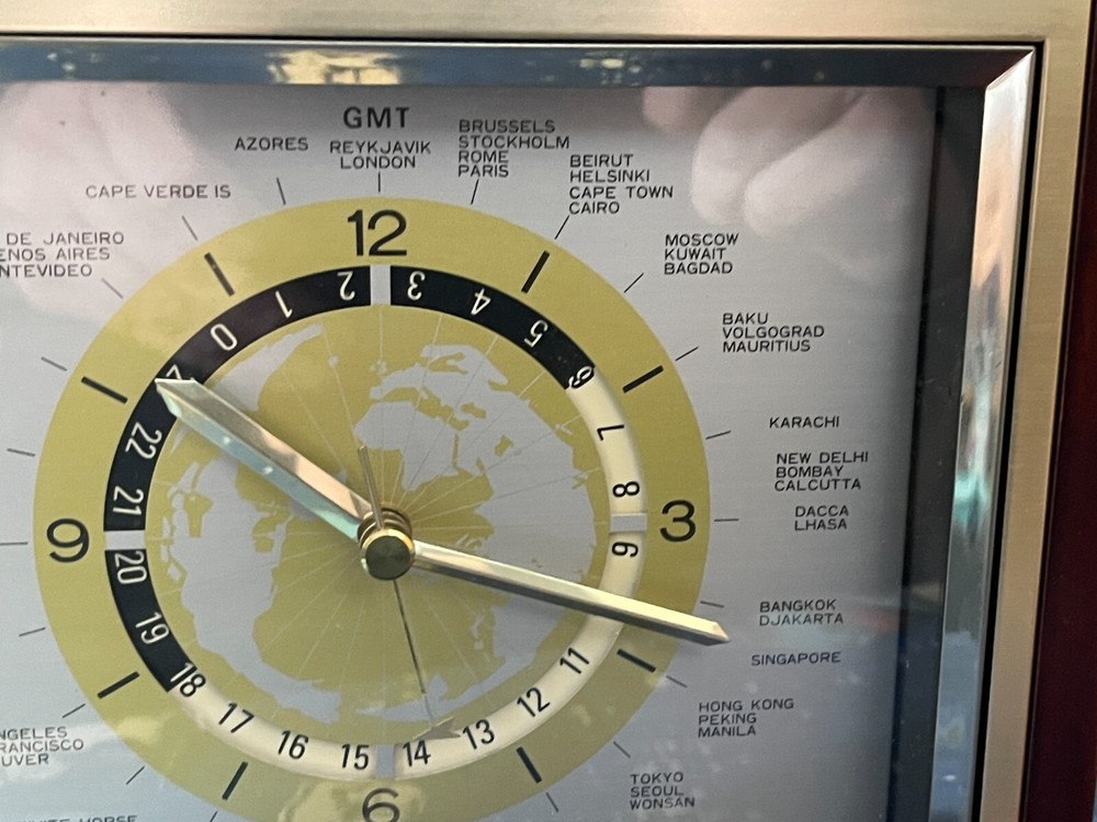 Linden Quartz World Time Clock "Citation" - Style No. 925