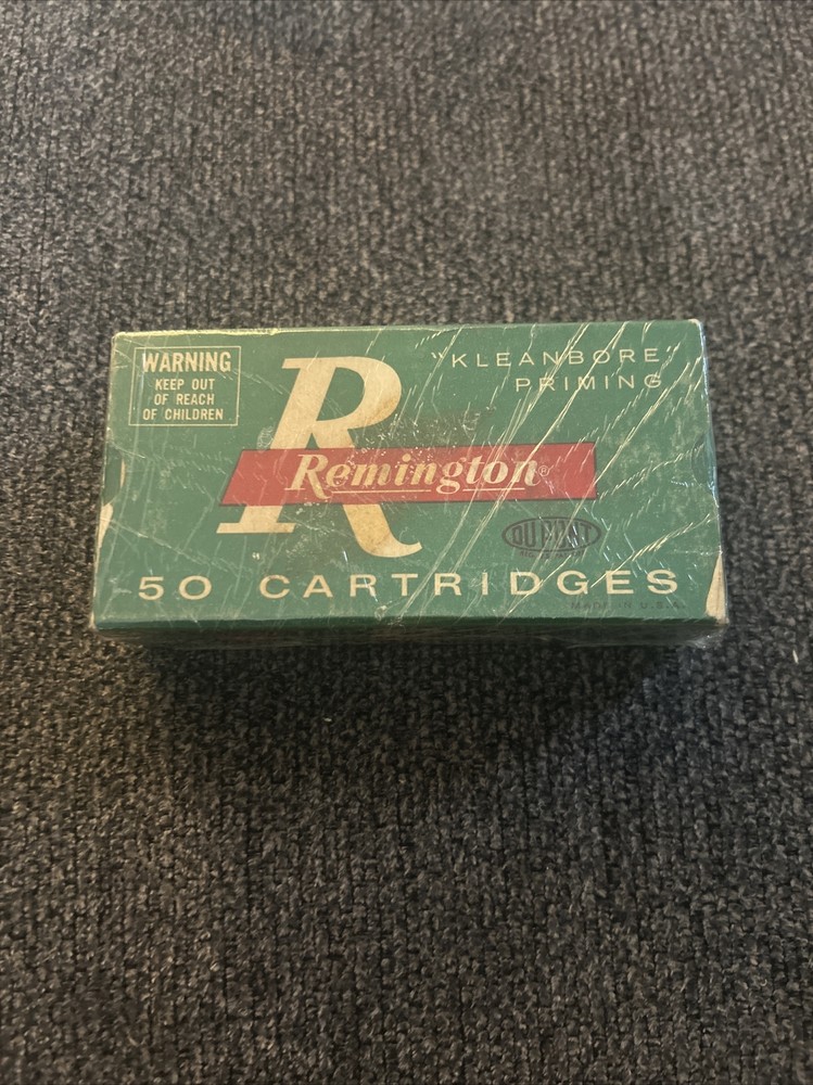 Vintage Remington Kleanbore 45Auto Empty Ammo Box