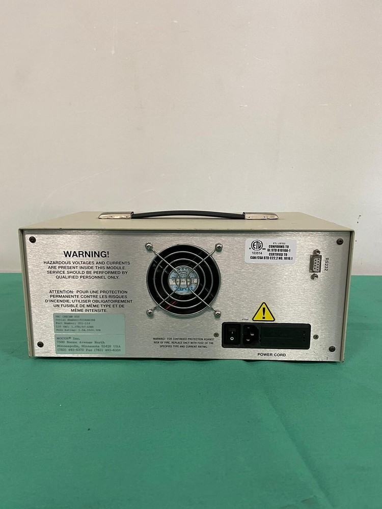 Mocon Dual Head Space Analyzer Pac Check Model 650