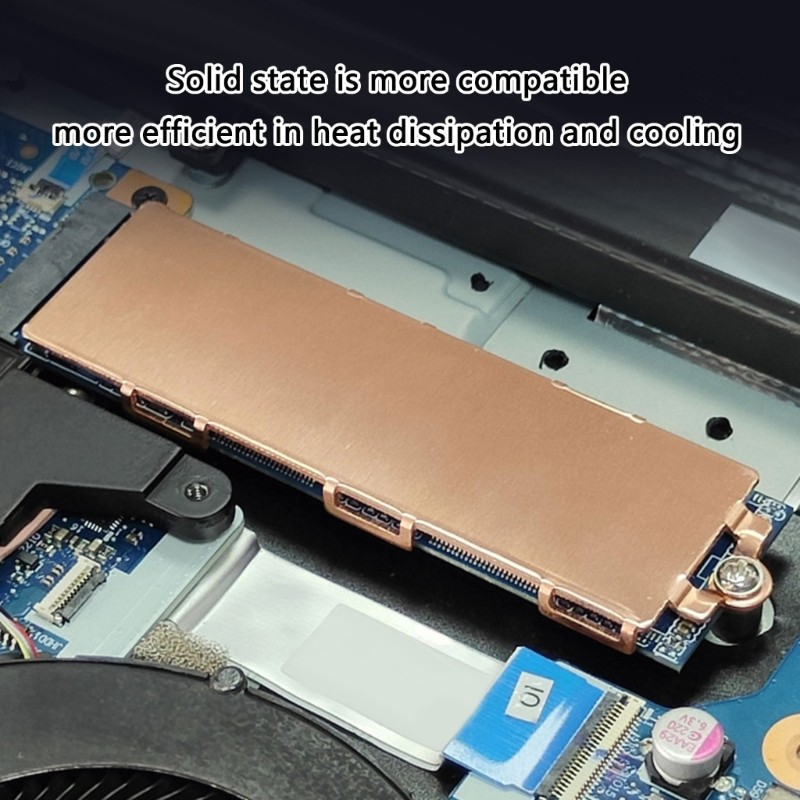 Advanced Metal Heatsink Technology M.2 NVMe SSD Temperature Control Accessory