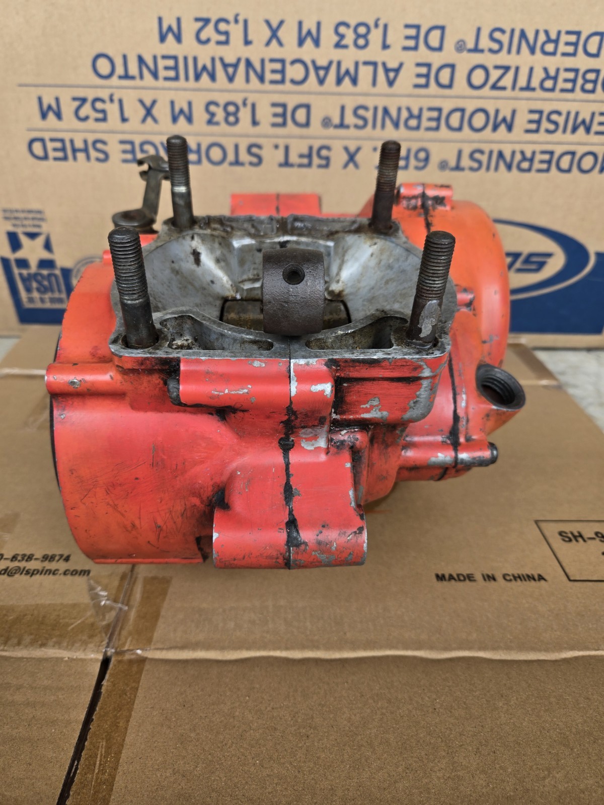 1979 Honda Elsinore CR250 Crankcase Engine Bottom Motor