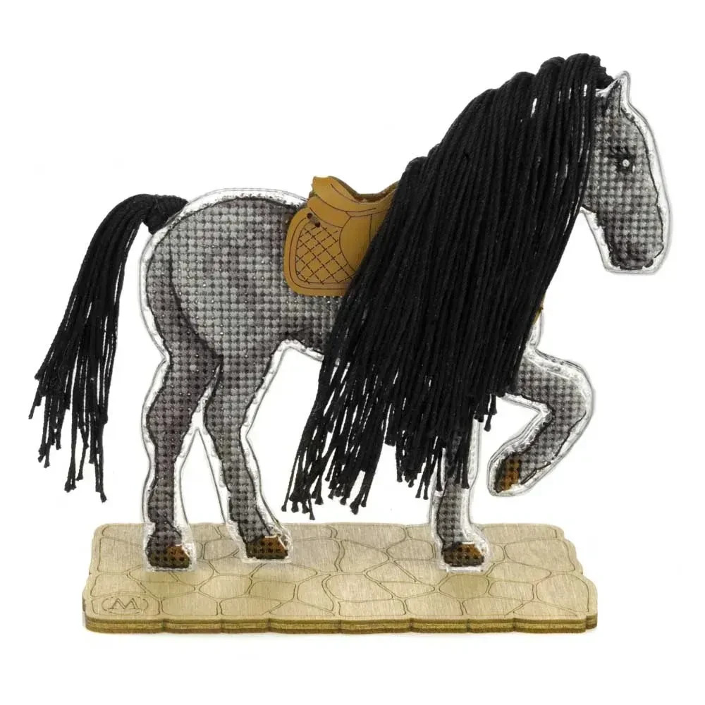 Plastic-Based Embroidery Kit Wild legend DIY Needlepoint Crafts