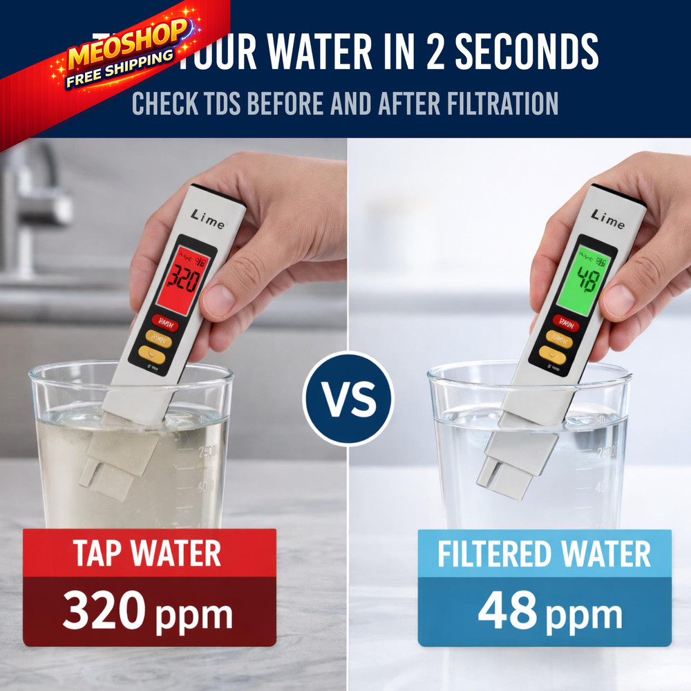 Water Tester for Drinking Water- TDS Meter PROFESSIONAL
