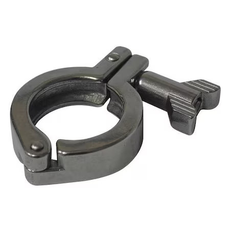 Clamp, Stainlesssteel, Threaded, 21/2In,  13Mhhm2.5