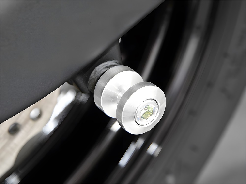 Bobbins / Racing Adapter Mounting Stand M8 Silver