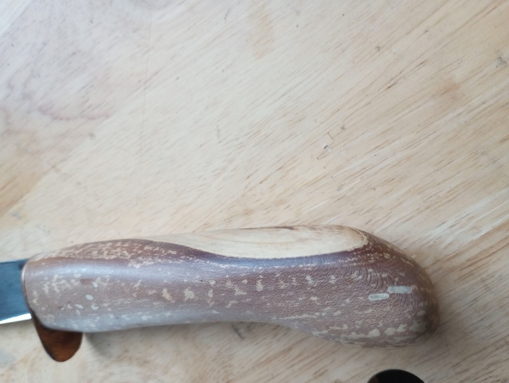 Vintage Handmade Knife, Unique Handle