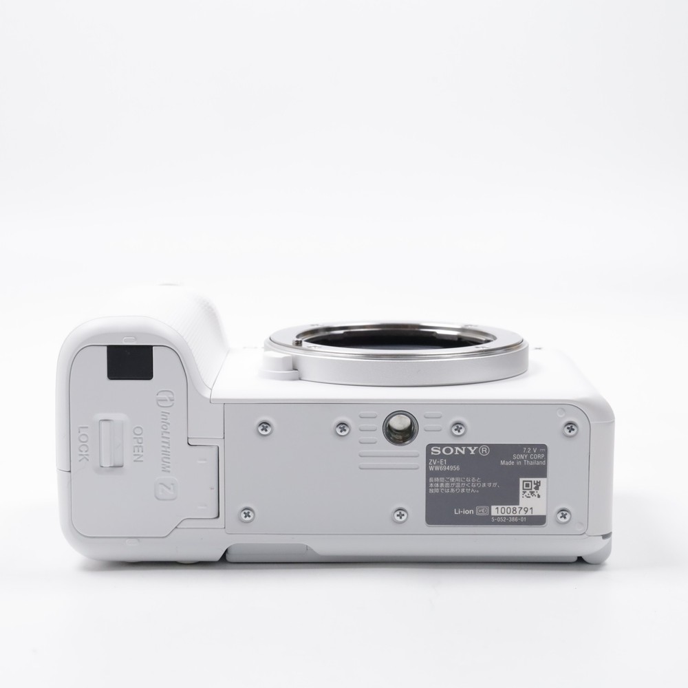 SONY Alpha ZV-E1 Mirrorless Digital Camera White [Top Mint] #7067TH