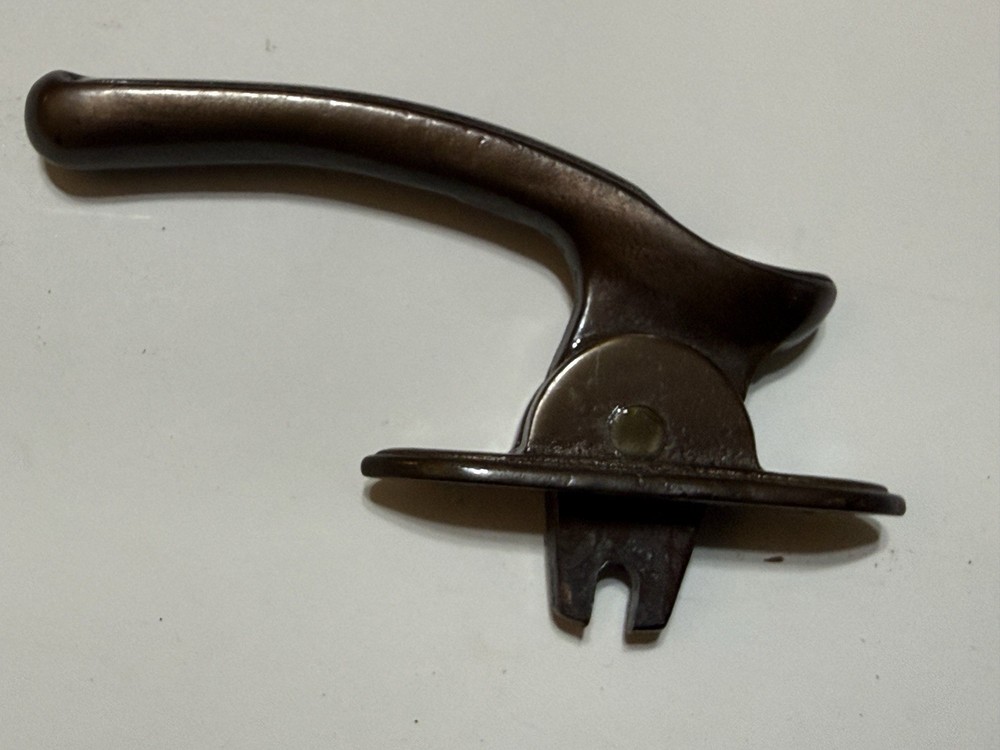 NOS SOLID BRASS DONOVAN SER S2 P2596 CAM HANDLE WINDOW LATCH RELEASING DEVICE