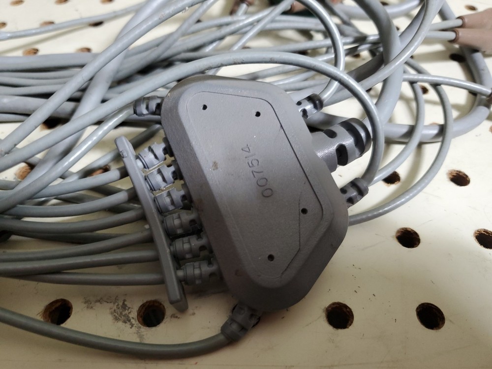 Burdick E350i Interperative Electrocardiograph ECK EKG Machine With Leads 007514