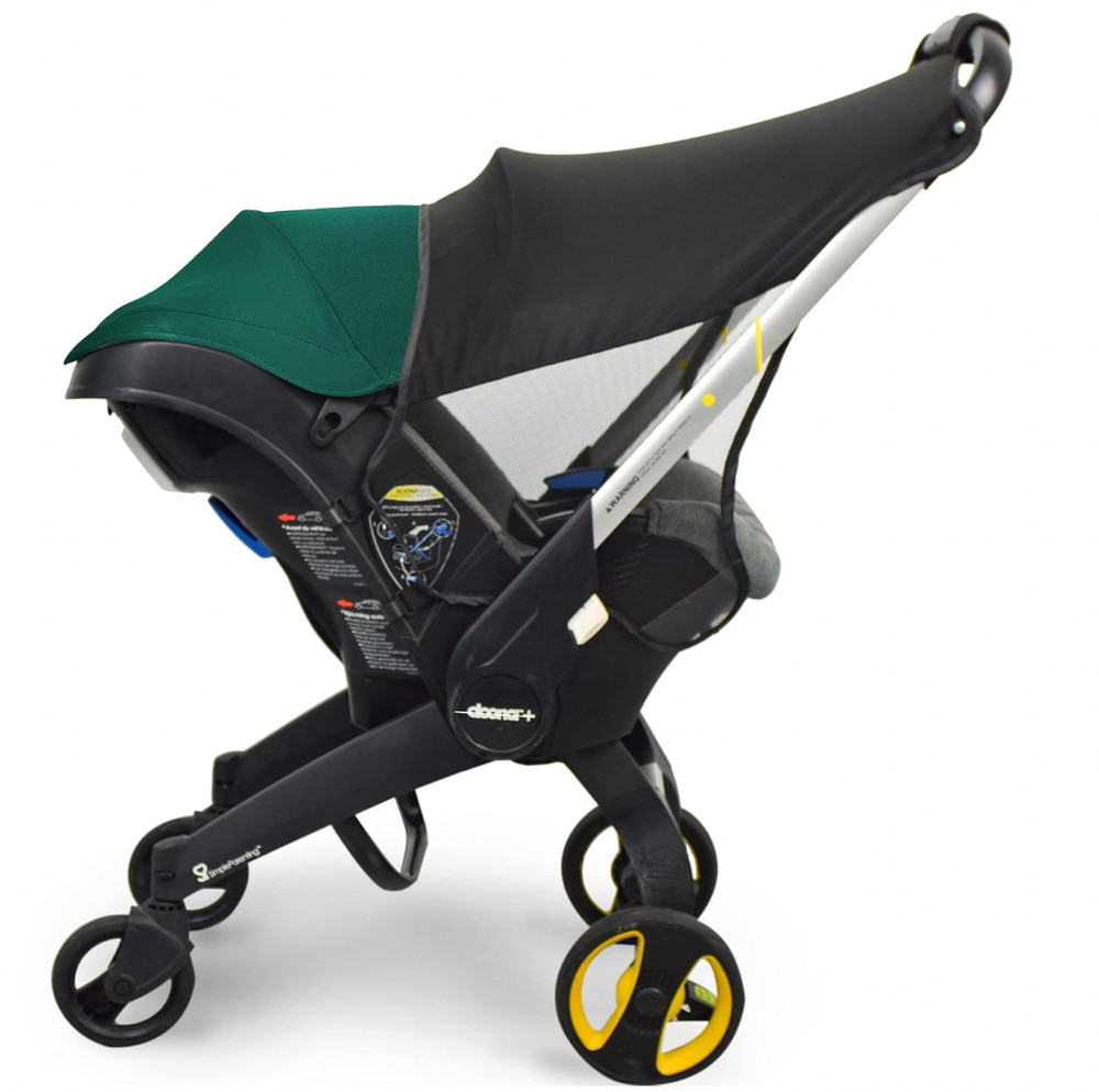 Custom Designed Sunshade Extension Compatible with Doona Car Seat Stroller,  ...