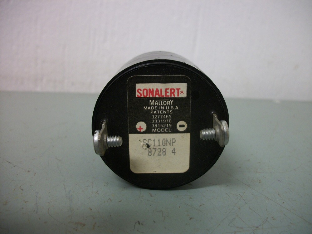 MALLORY SONALERT PANEL ALARM SC110NP