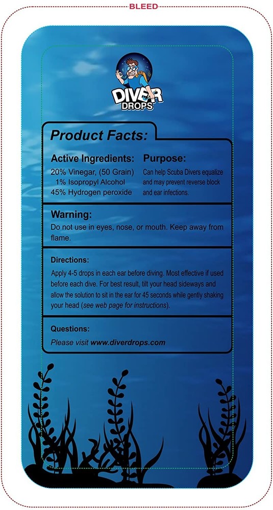 Diver Drops for Scuba Divers