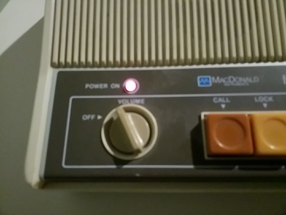 Vintage McDonald Instruments FM Wireless Intercom Model 06-32-37