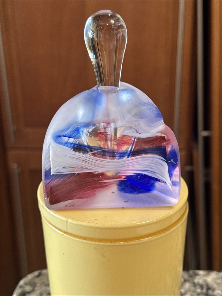 D&J Poland Perfume Bottle Signed