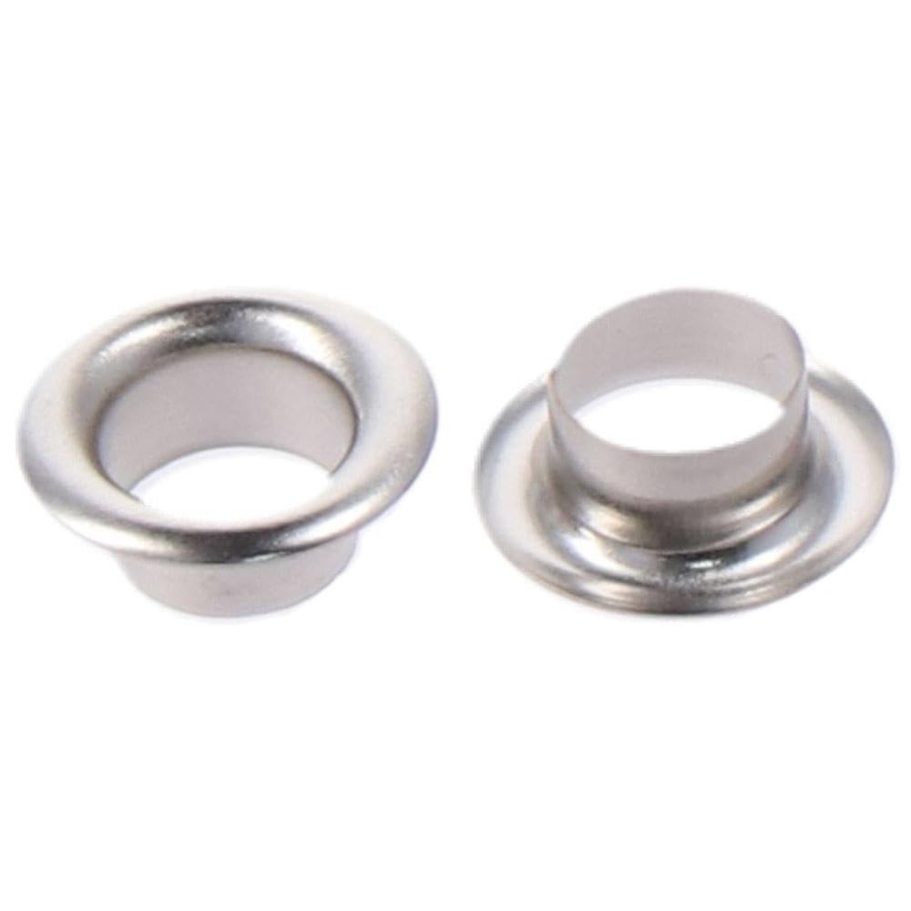 100 Sets Grommets Eyelets, Silver Eyelet Tool, Thickened Metal Eyelet...