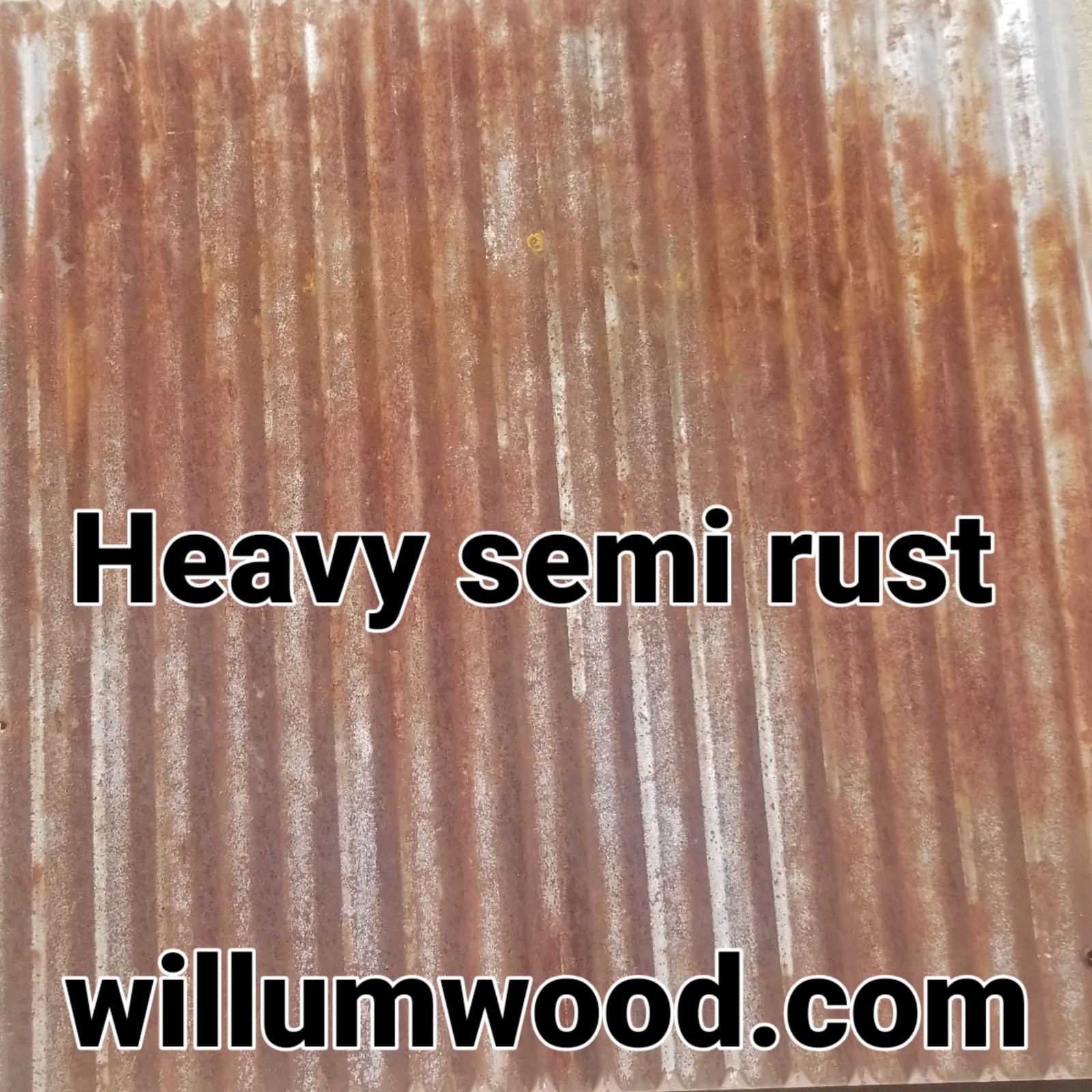 5 pcs 3' x 2' Rustic Reclaimed Corrugated Sheets Barn Roofing Metal Tin Basement