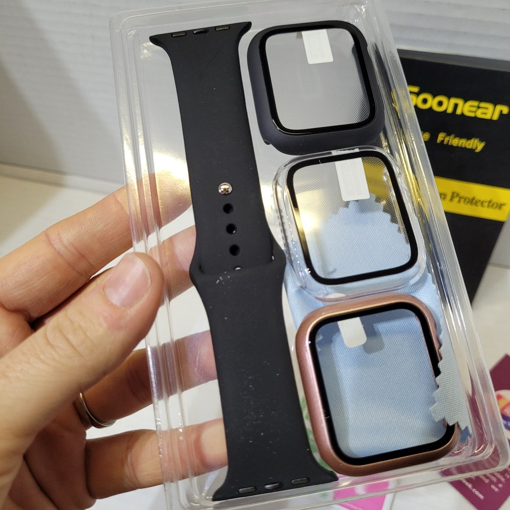 Soonear Apple Watch Case Strap 44mm Open Box