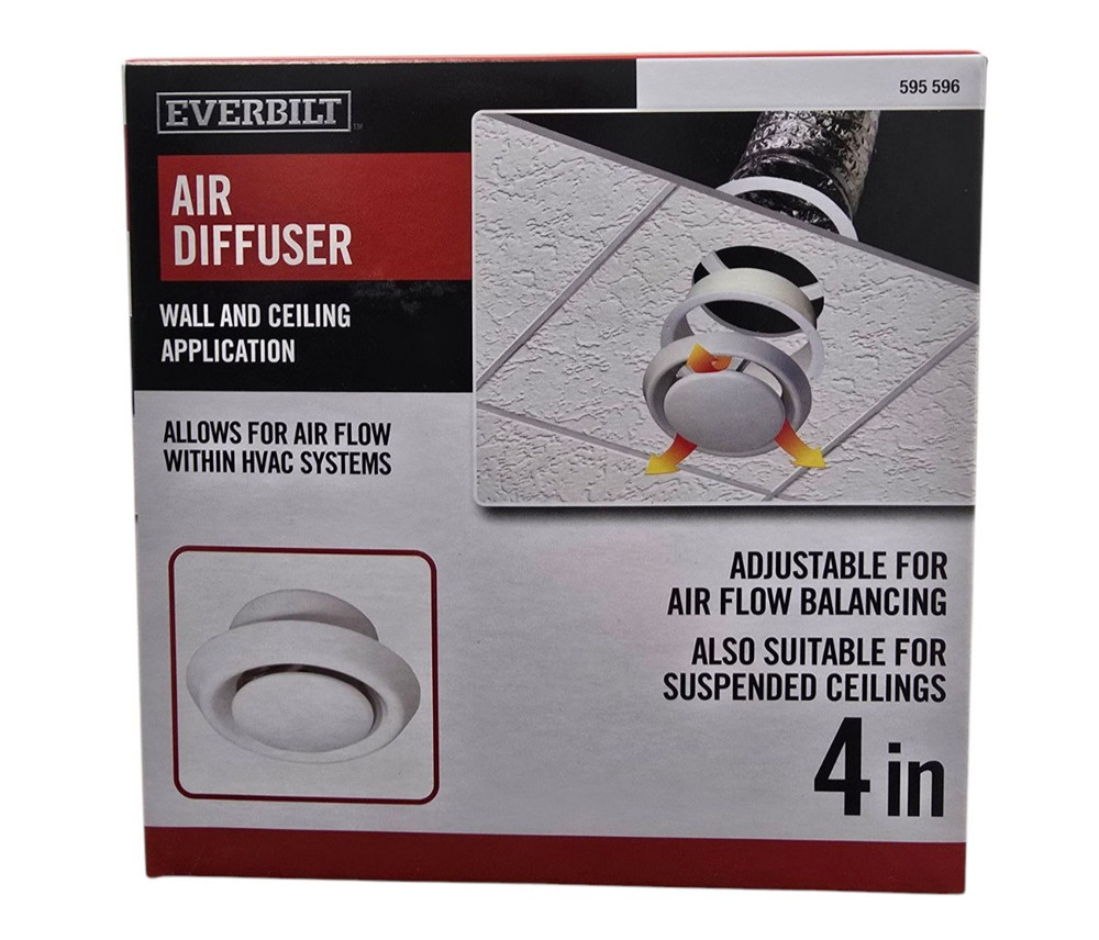 Everbilt DF4WHD 4in Air Diffuser NEW