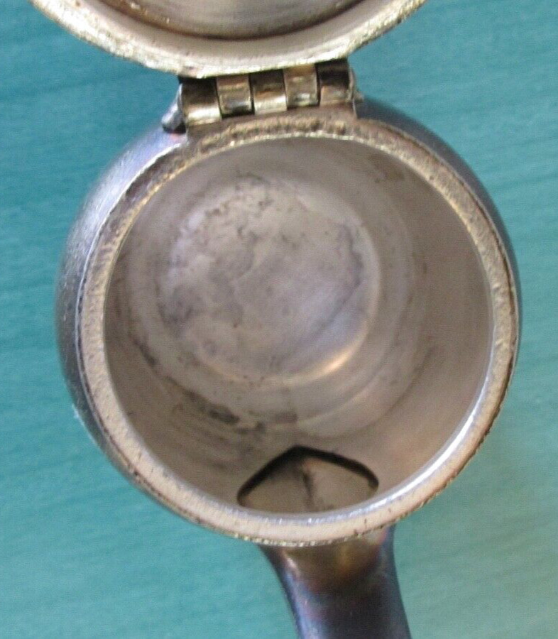 The WALDORF ASTORIA Silver Soldered COFFEE/TEA POT - 1959 - 14 oz. - ~4.75" tall