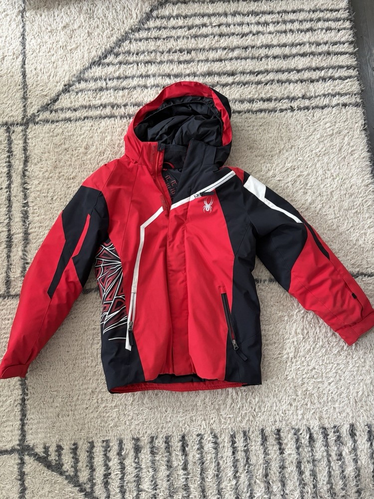 Boys Spyder Ski Snow Jacket Size 18