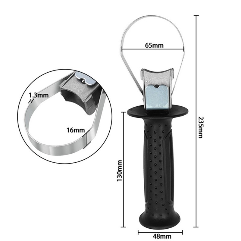 Electric Hammerss Front Handle Adjust Ranges 60-65 mm for Grinder