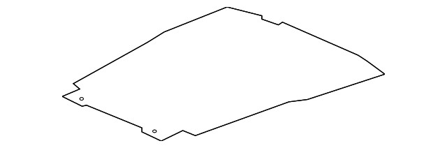 2013-2015 Honda Accord - Lid Spare Tire (Gray) (84521-T2F-A00ZA)