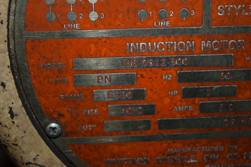 Whitnon 188-0512-500 Grinding Machine Spindle
