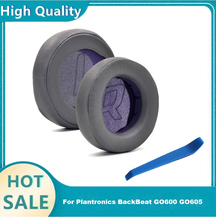 2-Pack Replacement Earpads for Plantronics BackBeat GO600/GO605 – Memory Foam