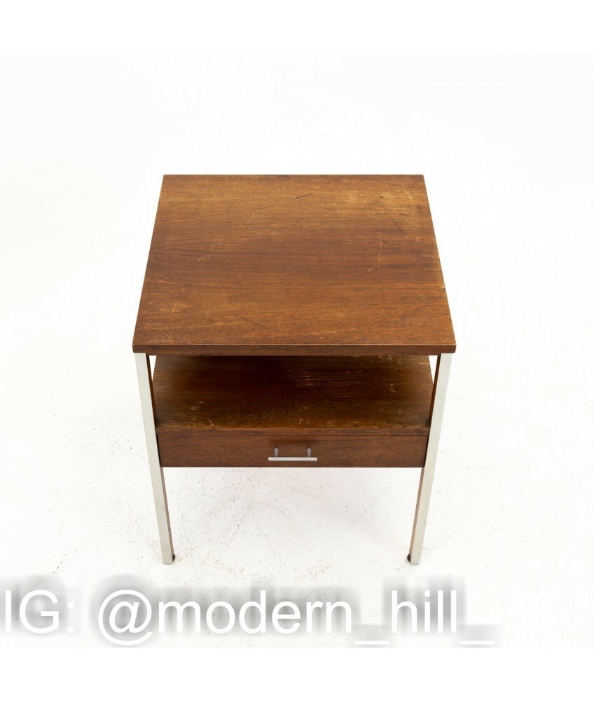 Paul McCobb for Calvin Linear Mid Century Side End Table