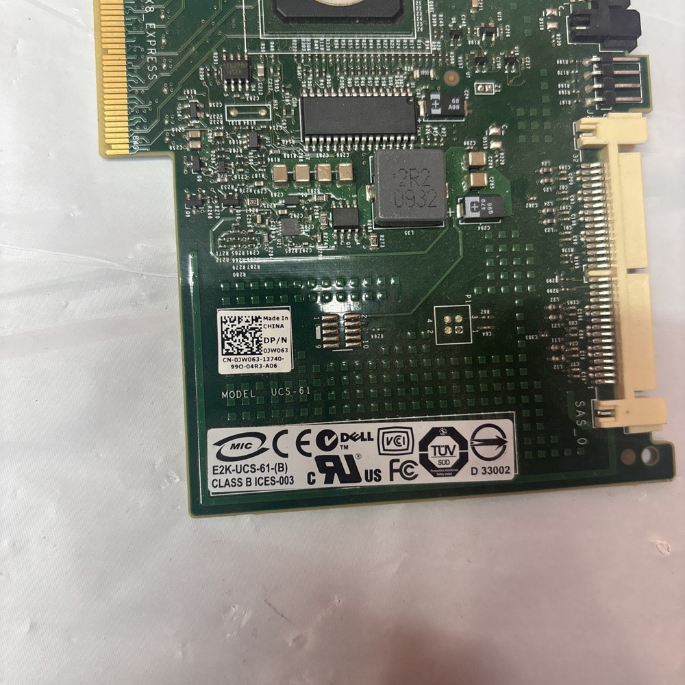Dell PowerEdge UCS‑61 SAS RAID Controller Card Server Storage Board