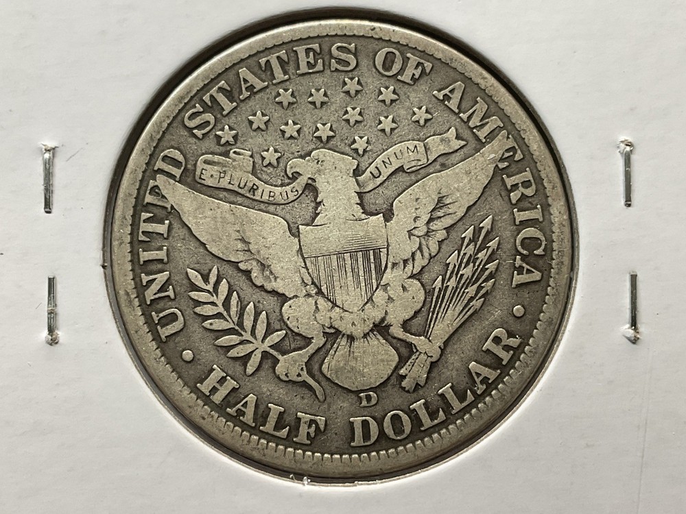 1908-D Barber Half