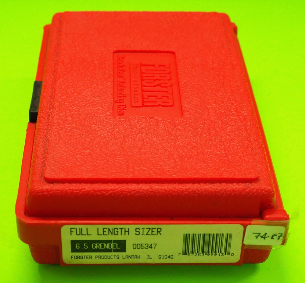 Forster Bench Rest 6.5 Grendel FL Sizer Die-(005347)