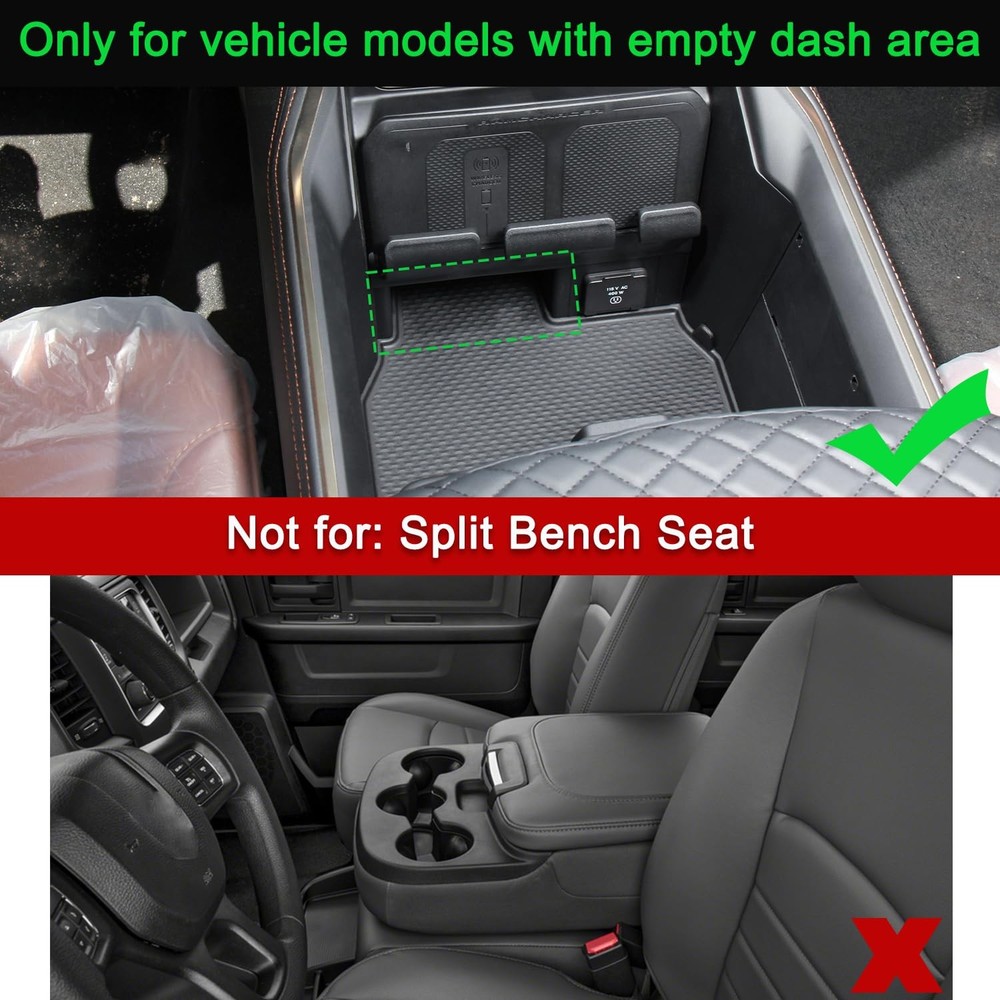 Storage Drawer Tray compatible with 2019-2026 Dodge Interior divider