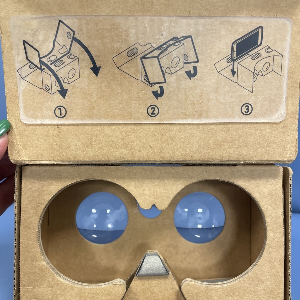 Google Cardboard: 3D VR Virtual Reality Headset Games Glasses